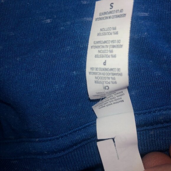 Bella Canvas Blue T-shirt "UK" University of Kentucky Logo Women's Small - Picture 8 of 9